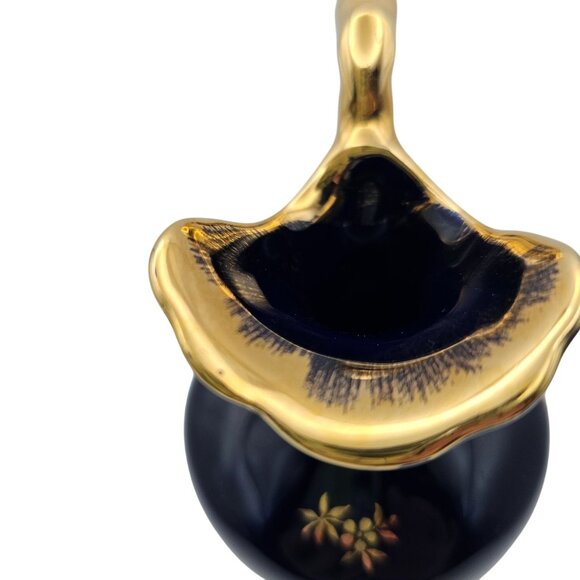 Porcelaine D'Art Limoges France Courting Couple Creamer Pitcher Bud Vase 6" - Picture 14 of 14